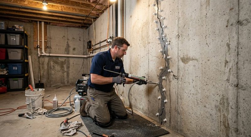 Concrete Wall Repair Service