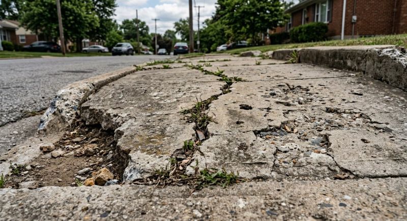 Cracked Sidewalk Repair in Miami Dade County, FL