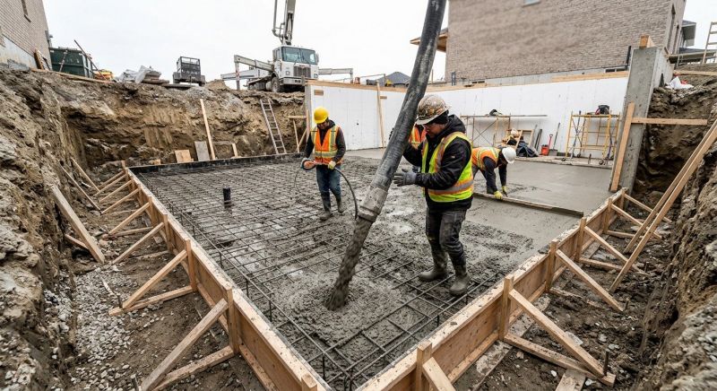 Basement Concrete Installation in Columbus, OH