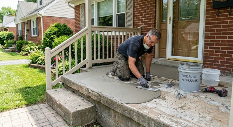 Basement Concrete Resurfacing in Des Moines, IA