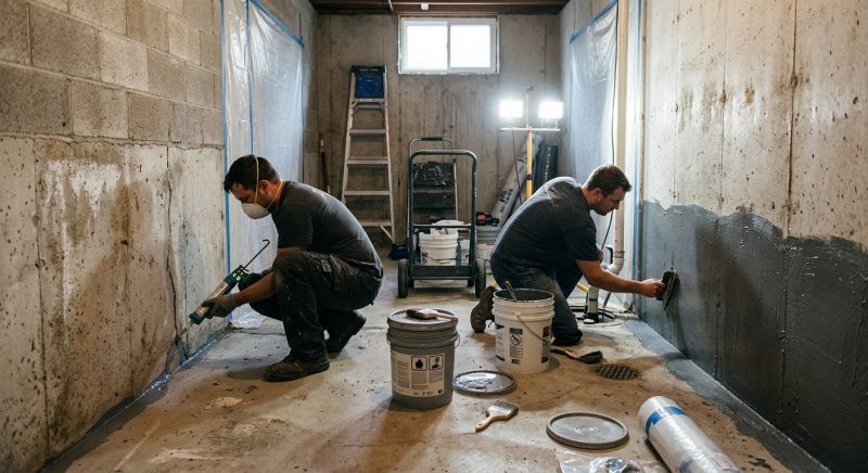 Basement Foundation Sealing in Sarasota, FL