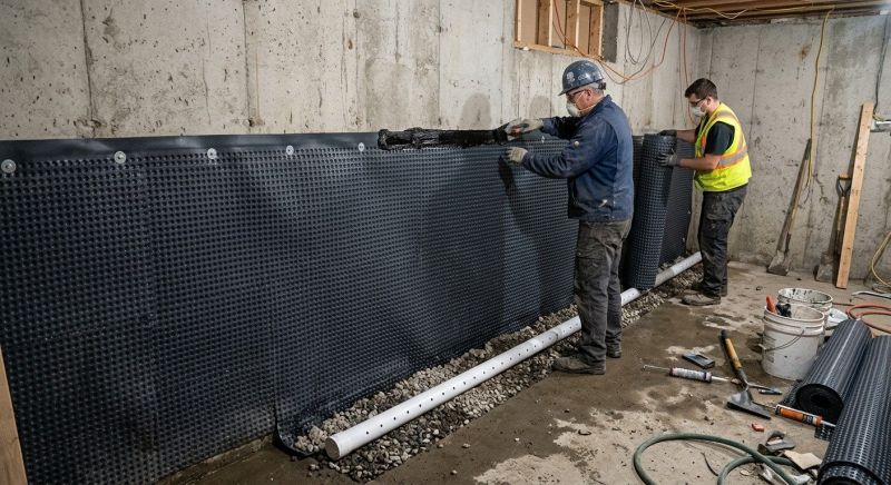 Basement Seepage Repair in Tuscaloosa, AL