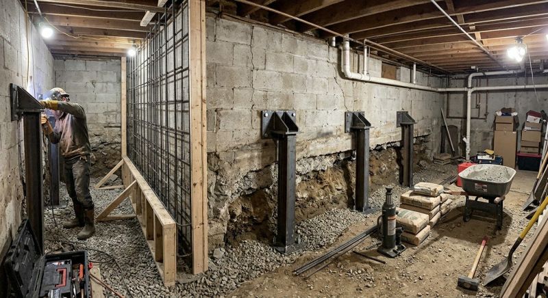 Basement Underpinning in Tampa, FL