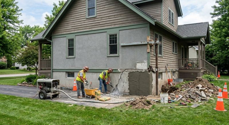 Building Foundation Repair in Columbus, OH