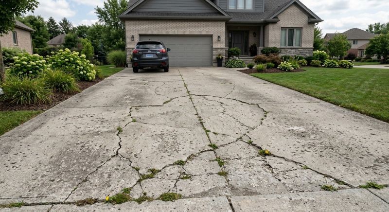 Cement Driveway Repair in Corpus Christi, TX