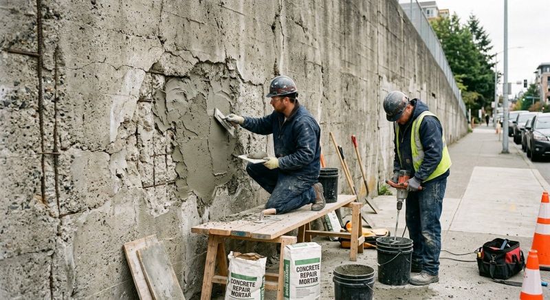 Cement Wall Repair Service in Corpus Christi, TX