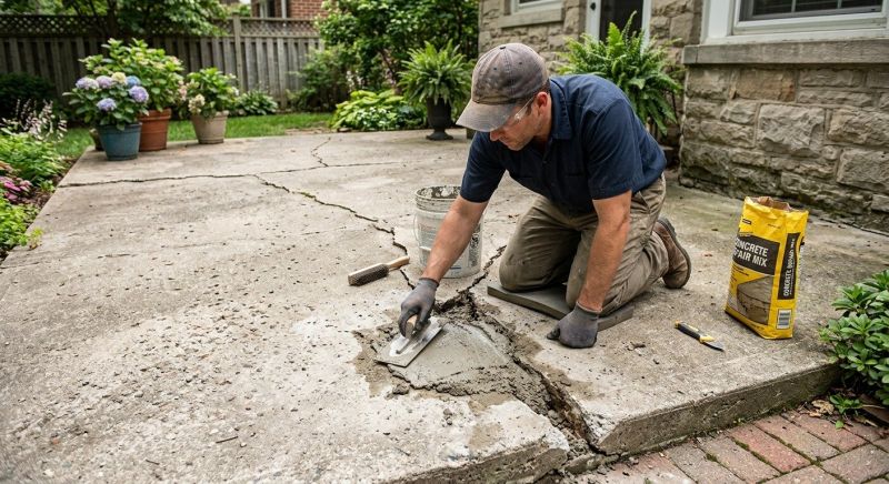 Chipped Concrete Repair in Corpus Christi, TX