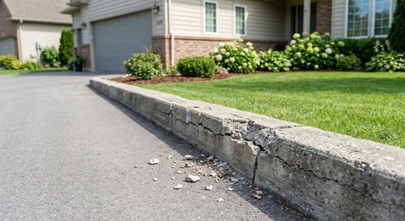 Concrete Driveway Crack Repair in West Des Moines, IA