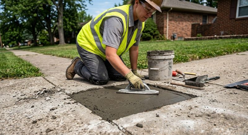 Concrete Flatwork Repair in Des Moines, IA