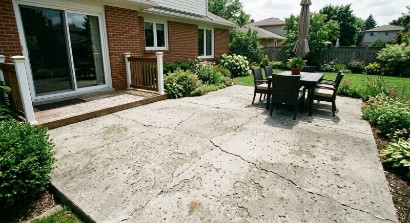 Concrete Patio Refinishing in Des Moines, IA