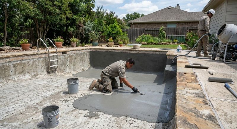 Concrete Pool Deck Repair in Miami Dade County, FL
