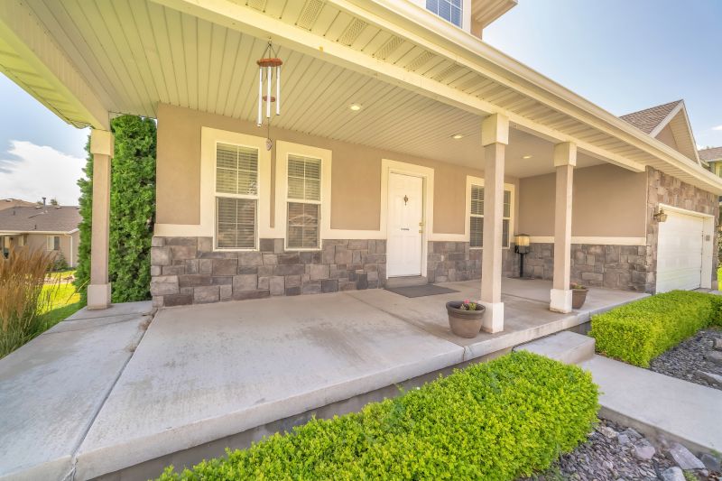 Concrete Porch Resurfacing in West Des Moines, IA