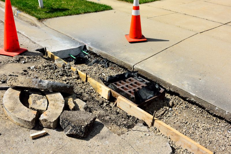Concrete Sidewalk Repair in West Des Moines, IA
