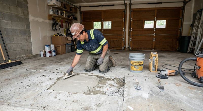 Concrete Slab Repair in Des Moines, IA