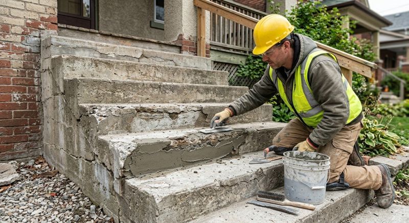 Concrete Stairs Repair in Corpus Christi, TX