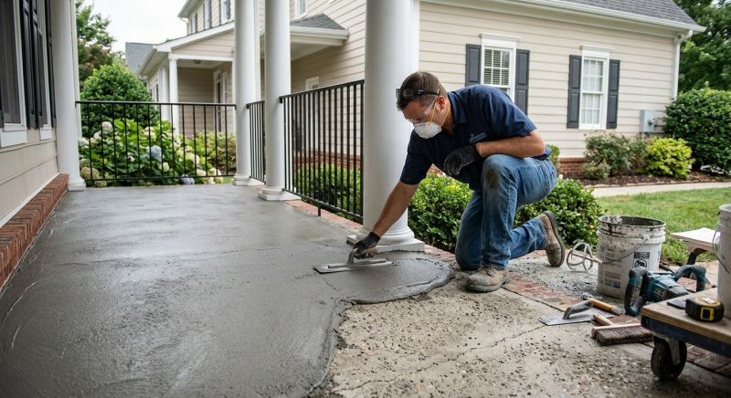 Concrete Stairs Resurfacing in Miami Dade County, FL
