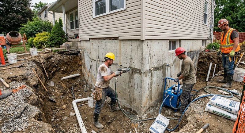 Deep Foundation Repair in Columbus, OH