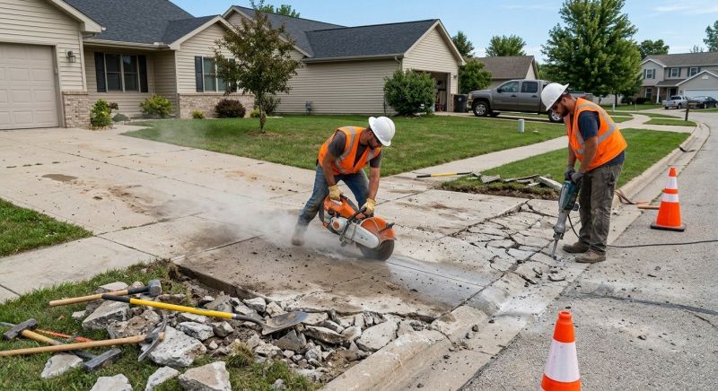Driveway Approach Repair in Corpus Christi, TX