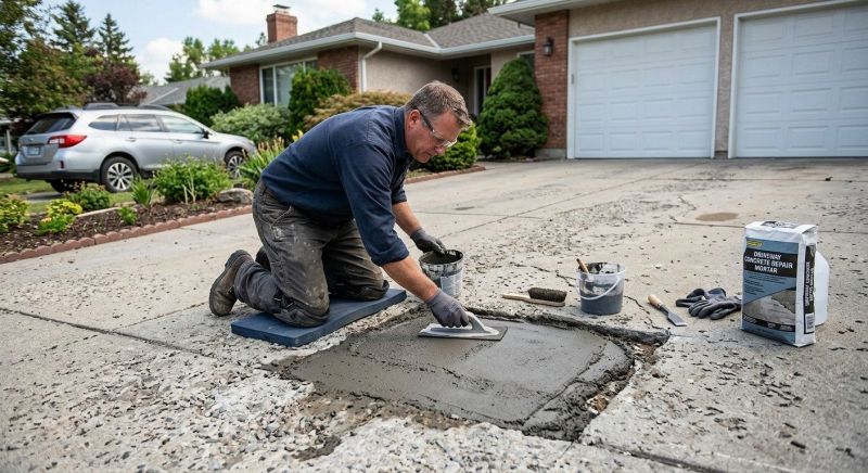 Driveway Spalling Repair in Des Moines, IA