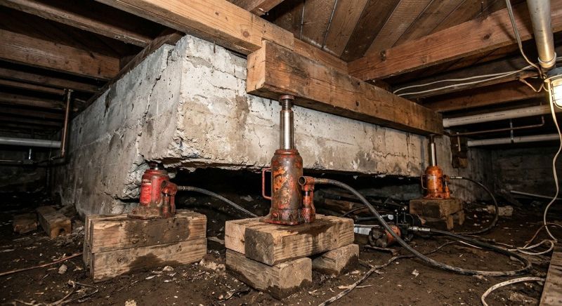 Foundation Jacking in Columbus, OH
