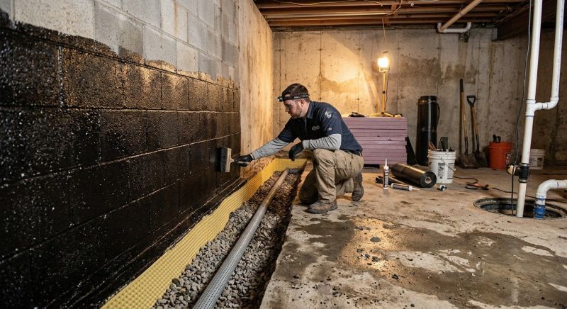 Foundation Moisture Control in Columbus, OH