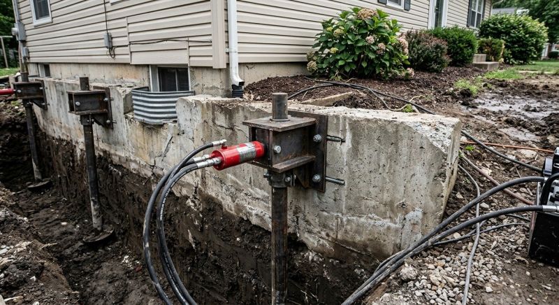 Foundation Pier Leveling in Tampa, FL
