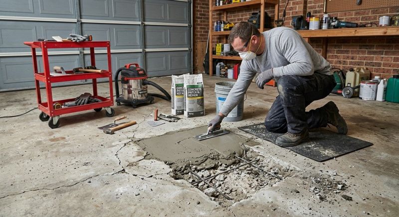 Garage Floor Repair in Des Moines, IA