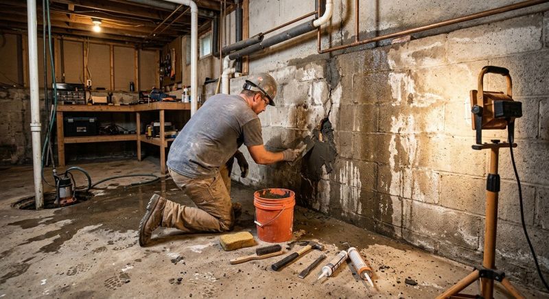 Leaking Basement Repair in Tuscaloosa, AL