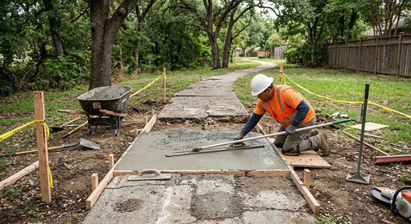 Pathway Repair in West Des Moines, IA