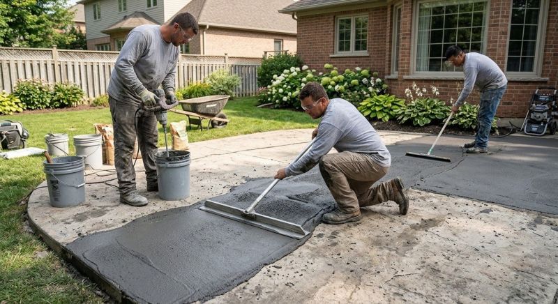 Patio Resurfacing in Miami Dade County, FL