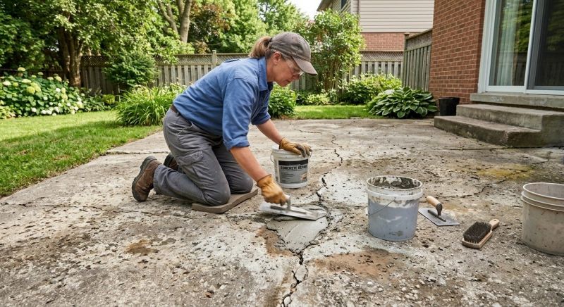 Patio Slab Repair in Corpus Christi, TX