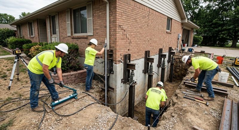 Settling Foundation Service in Columbus, OH