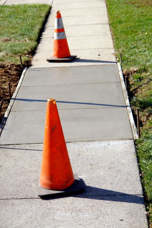 Sidewalk Concrete Repair in West Des Moines, IA