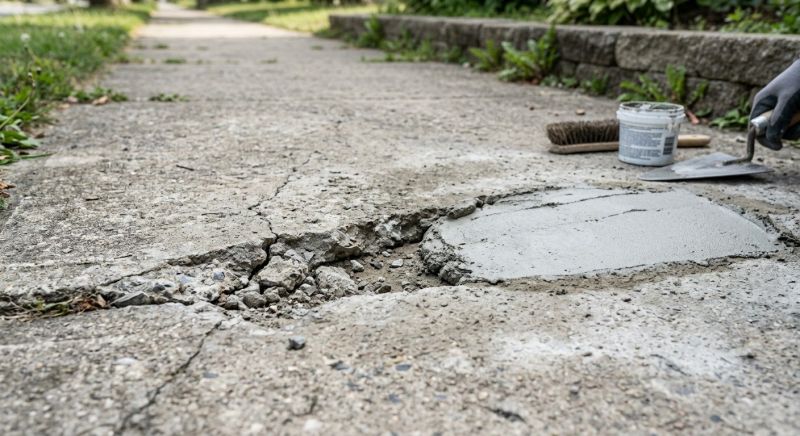 Sidewalk Repair in Des Moines, IA