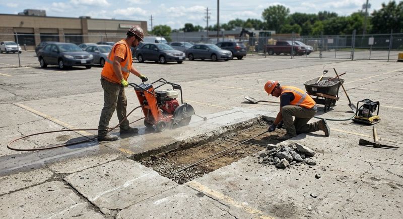 Slab Repair in West Des Moines, IA