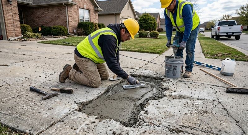 Slab Repair in Des Moines, IA