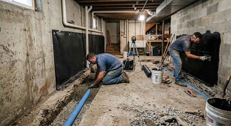 Wet Basement Repair in Montgomery, AL